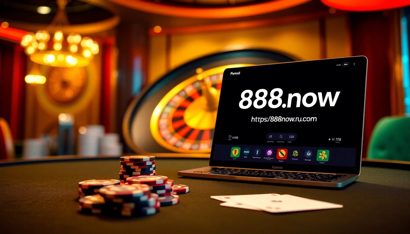 Engage with excitement at https://888now.ru.com/ with a luxurious poker table and roulette wheel.