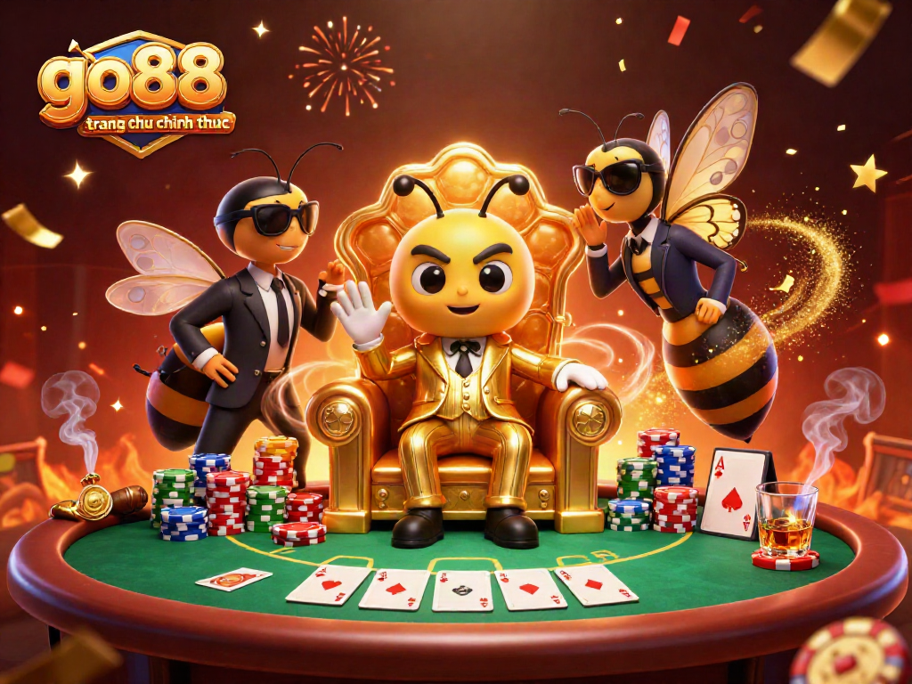 Win big with go88 trang chu chinh thuc in this electrifying 3D casino scene.