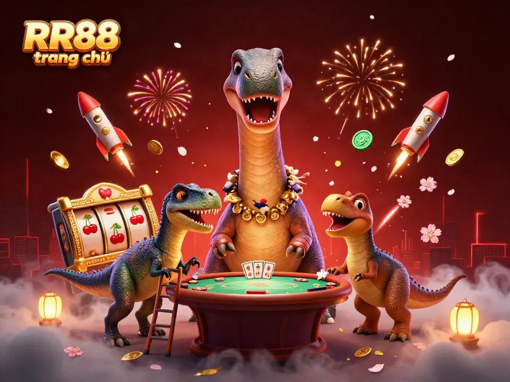 Experience the thrill of RR88 trang chủ with vibrant slot reels and dynamic casino action.
