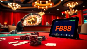 Experience the excitement of the casino with Link FB88, where thrilling games await you at the poker table.