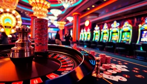 Experience the adrenaline rush at trang chủ 78win with vibrant casino activities featuring roulette, poker, and slot machines.