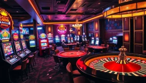 Experience thrilling plays at https://king88b.us.com/ with vibrant slot machines and elegant poker tables.