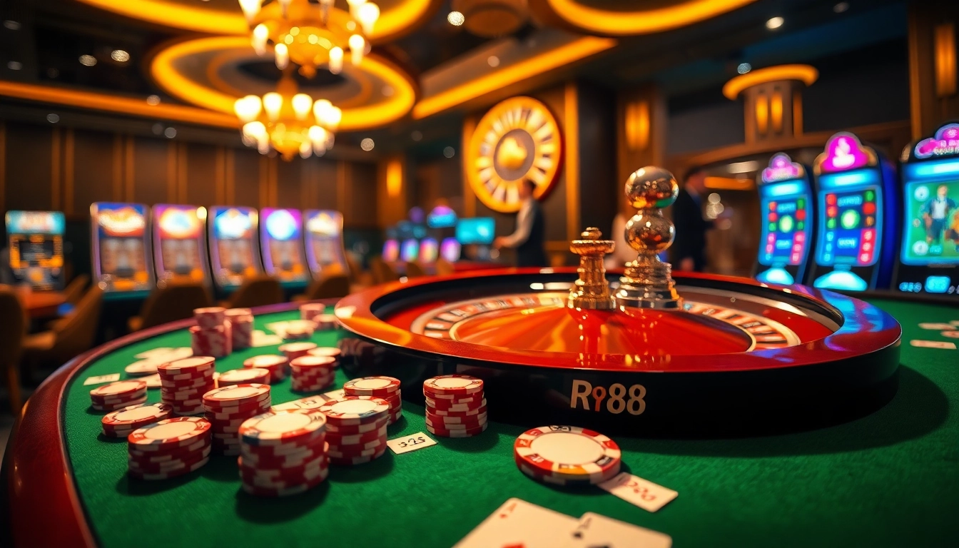 Experience high-stakes gambling at rr88 with vibrant casino games and exciting action.