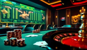 Engaging players in a luxurious casino environment, showcasing Liên minh KJC's rich gaming experience.