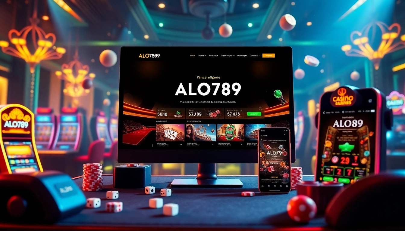 Engaging gaming activities at Trang chủ alo789 showcasing vibrant online casino interface and immersive betting experiences.