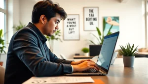 Submit your eta application uk easily from a professional workspace setup.