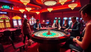 Experience the high-energy excitement of sv88.com with luxury roulette and poker action.