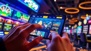 Exciting PS99 online betting platform interface, showcasing sports and casino games.