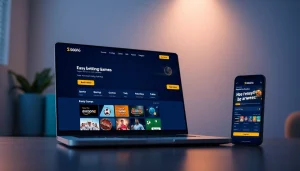 S666.nyc online betting interface showing sports and casino games on laptop and mobile.