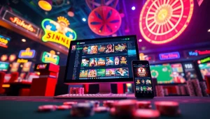Experience the excitement of stimmgewitter.org with vibrant gaming visuals and sleek online betting environments.