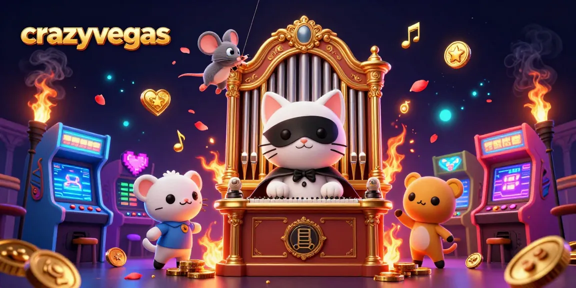 Experience thrilling gameplay at crazyvegas with captivating slot scenes, charismatic characters, and vibrant casino elements.
