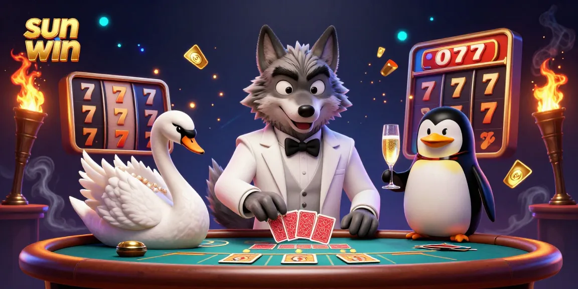 Experience the thrill of sun win with our dynamic slots game featuring lucky 7s and vibrant characters.